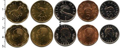 Продать Наборы монет Танзания Танзания 1975-1992 0 