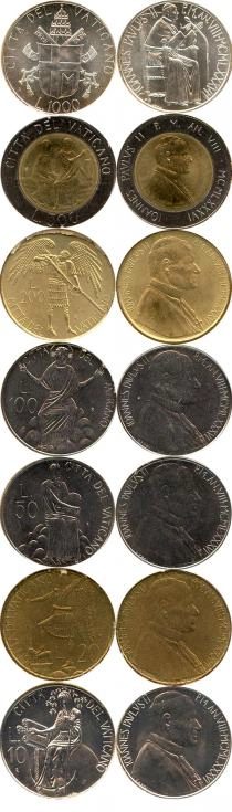 Продать Подарочные монеты Ватикан Выпуск 1986 года 1986 Биметалл