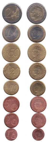 Продать Подарочные монеты Ватикан Монеты 2004 2004 