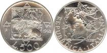 Продать Подарочные монеты Италия Флора и фауна Италии 1992 Серебро