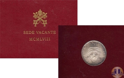 Продать Подарочные монеты Ватикан SEDE VACANTE 1958 1958 