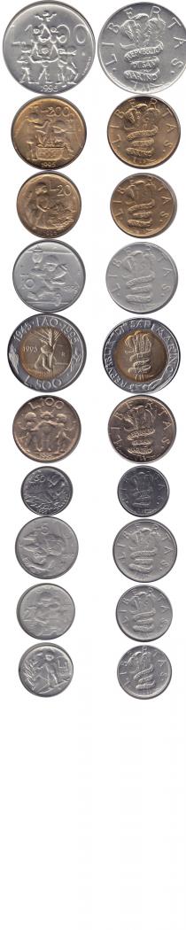 Продать Подарочные монеты Сан-Марино Дети - цветы жизни 1995 