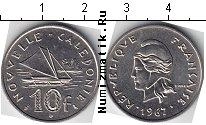Продать Монеты Каледония 10 франков 2004 Медно-никель