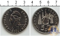 Продать Монеты Каледония 50 франков 2004 Медно-никель