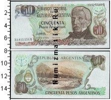 Продать Банкноты Аргентина 50 песо 0 