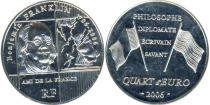 Продать Подарочные монеты Франция Бенджамин Франклин 2006 Серебро