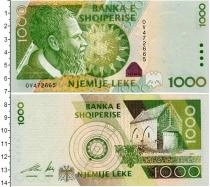 Продать Банкноты Албания 1000 лек 1996 