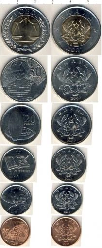 Продать Наборы монет Гана Гана 2007 2007 
