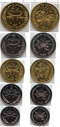 Продать Наборы монет Мадагаскар Мадагаскар 1966-2002 0 