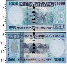 Продать Банкноты Руанда 1000 франков 2004 