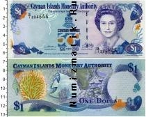 Продать Банкноты Каймановы острова 1 доллар 2003 