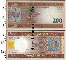 Продать Банкноты Мавритания 200 угий 2004 