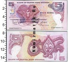 Продать Банкноты Папуа-Новая Гвинея 5 кин 0 