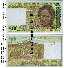 Продать Банкноты Мадагаскар 500 франков 1994 