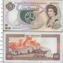 Продать Банкноты Остров Мэн 10 фунтов 0 