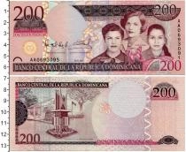 Продать Банкноты Доминиканская республика 200 песо 2007 