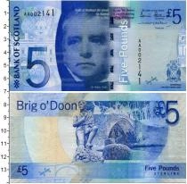 Продать Банкноты Шотландия 5 фунтов 2007 