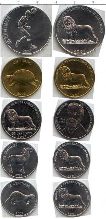 Продать Наборы монет Конго Конго 2002 0 