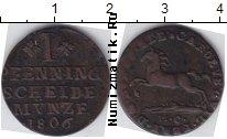 Продать Монеты Ганновер 1 пфенниг 1834 Медь