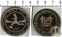Продать Монеты Суринам 100 гульденов 1994 Медно-никель