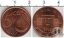 Продать Монеты Мальта 5 центов 2008 