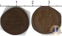 Продать Монеты Саксония 1 хеллер 1755 Медь