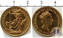 Продать Монеты Великобритания 25 фунтов 1987 Золото