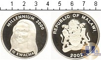 Продать Монеты Малави 10 квач 2002 Медно-никель