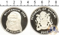 Продать Монеты Малави 10 квач 2002 Медно-никель