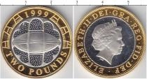 Продать Монеты Великобритания 2 фунта 1999 Биметалл