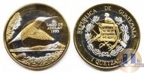Продать Монеты Гватемала 1 куэталь 1995 Биметалл
