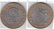 Продать Монеты Португалия 200 эскудо 1994 Биметалл