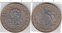 Продать Монеты Португалия 200 эскудо 1994 Биметалл