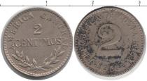 Продать Монеты Коста-Рика 2 сентима 1903 Серебро