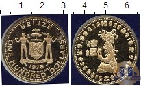 Продать Монеты Белиз 100 долларов 1978 Золото