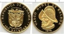 Продать Монеты Панама 100 бальбоа 1976 Золото