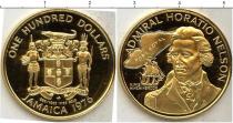 Продать Монеты Ямайка 100 долларов 1976 Золото