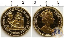 Продать Монеты Гибралтар 1/5 кроны 1994 Золото