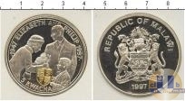 Продать Монеты Малави 5 квач 1997 Серебро