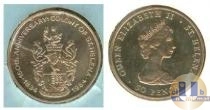 Продать Монеты Остров Святой Елены 50 пенсов 0 Медно-никель