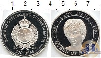 Продать Монеты Мальта 500 лир 2004 Серебро