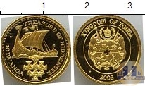 Продать Монеты Тонга 10 панга 2003 Золото