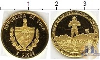 Продать Монеты Куба 5 песо 2005 Золото