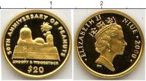 Продать Монеты Ниуэ 20 долларов 2000 Золото