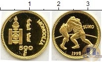 Продать Монеты Монголия 500 тугриков 1998 Золото