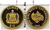 Продать Монеты Самоа 10 долларов 2005 Золото