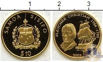 Продать Монеты Самоа 10 долларов 2003 Золото