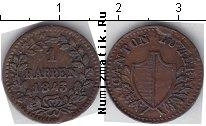 Продать Монеты Швейцария 1 рапп 1839 Медь