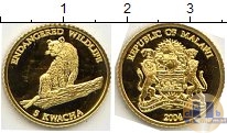 Продать Монеты Малави 5 квач 2004 Золото