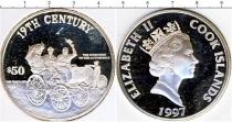 Продать Монеты Острова Кука 50 долларов 1997 Серебро